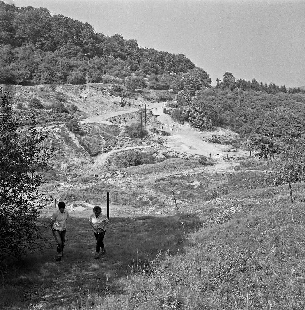 Site of Old Millclose Mine Darley dale Aug 1970